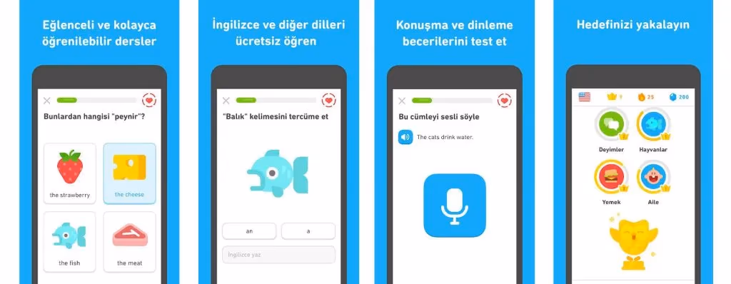 Çocuklar için eğitici mobil uygulamalar