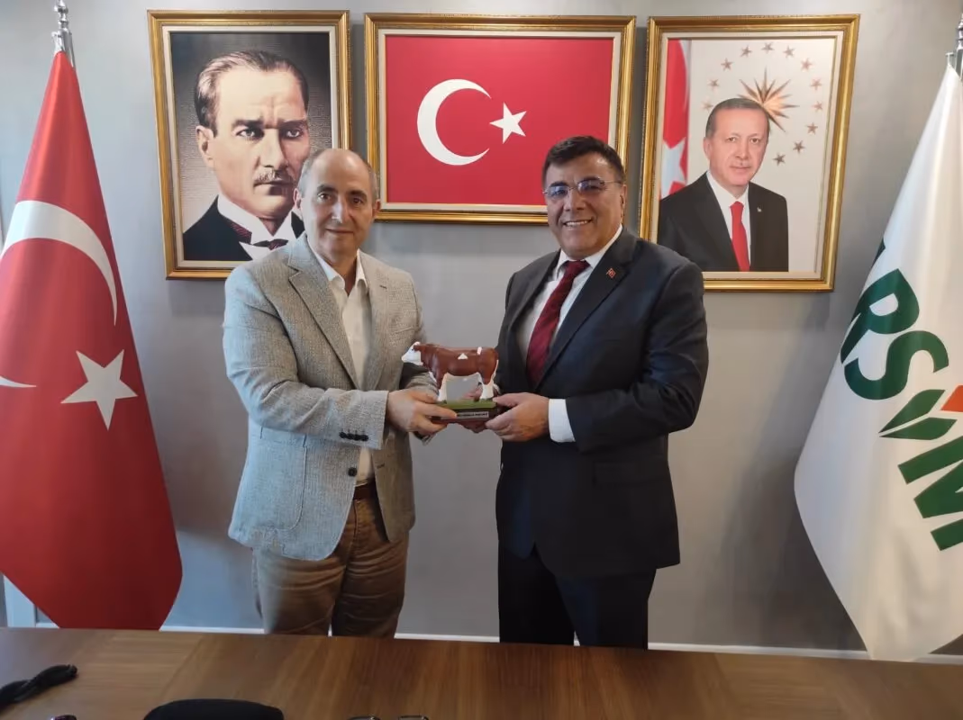 Türkiye Damızlık Sığır Yetiştiricileri Merkez Birliği’nden TARSİM’e ziyaret