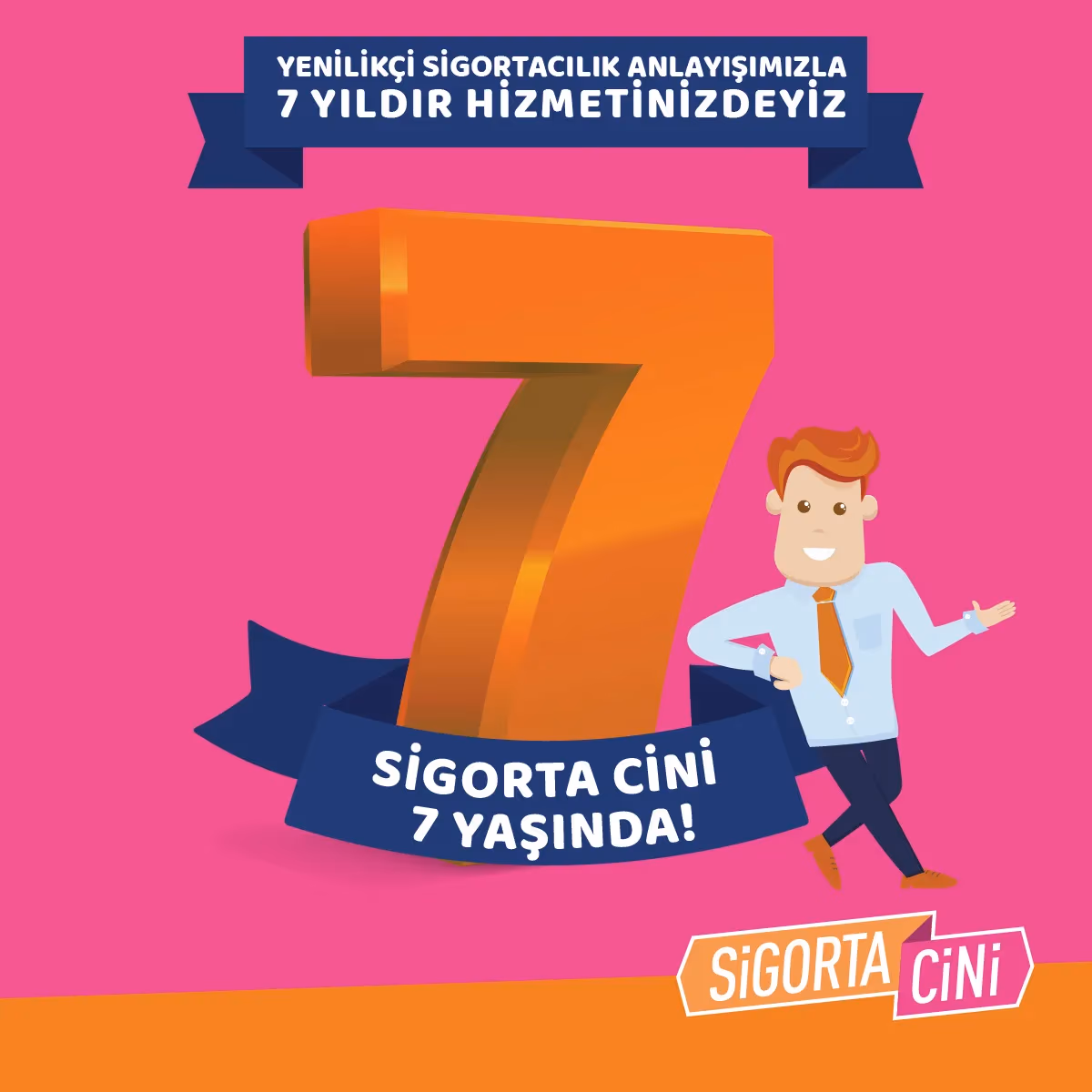 Sigorta Cini 7. yılını kutluyor