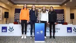 Kadınlar Axa Sigorta Kupa Voley final etabının basın toplantısı gerçekleşti