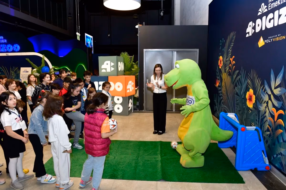 Katılım Emeklilik DigiZoo TEGV’li çocukları ağırladı