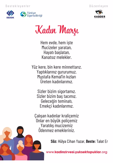 KASİDER’den kadınlara armağan: Kadın Marşı