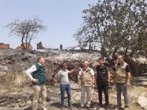 TARSİM Heyeti Manisa’da hasar tespit çalışmalarına katıldı