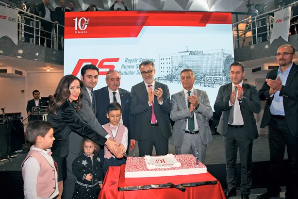 RS Servis 14 bin 600 metrekarelik yeni yerinde