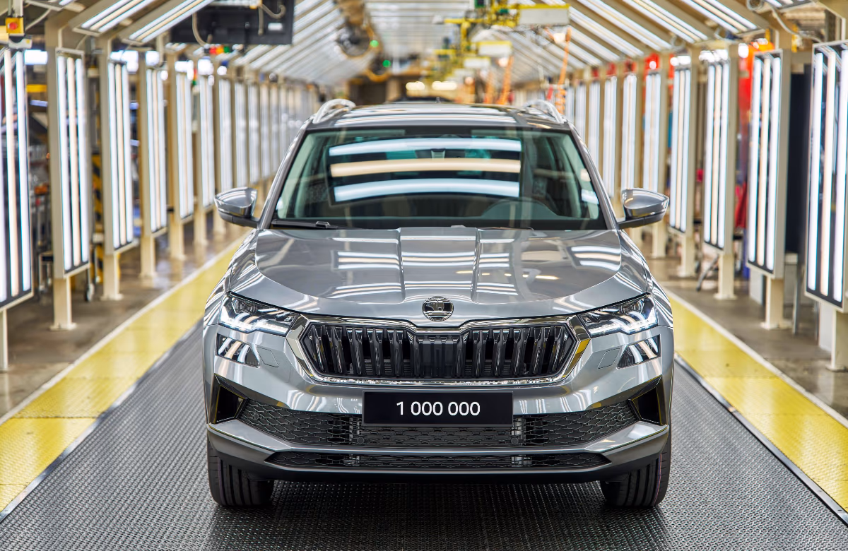 Škoda Karoq Üretiminde 1 Milyonuncu Aracını Banttan İndirdi