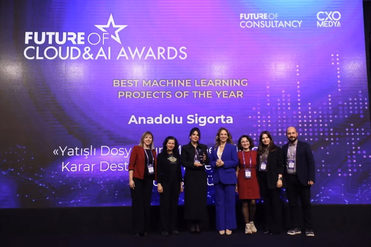 Anadolu Sigorta’ya Future of AI & Cloud Awards’tan 2 ödül