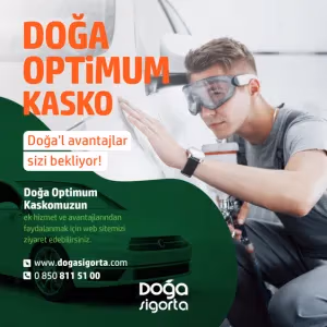 Doğa Optimum Kasko aracınızın onarımında avantajlar sunuyor